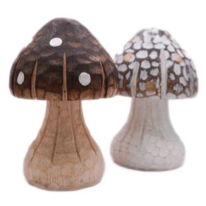 Wooden mushroom